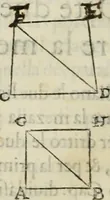 An illustration from Modo del dividere l'allvvioni da qvello di Bartolo, et de gli agrimensori diverso. Mostrato con ragioni mathematiche & con pratica (1579)