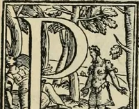 An illustration from Modo del dividere l'allvvioni da qvello di Bartolo, et de gli agrimensori diverso. Mostrato con ragioni mathematiche & con pratica (1579)