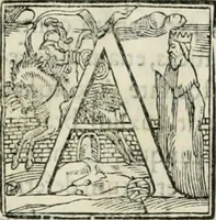 An illustration from Modo del dividere l'allvvioni da qvello di Bartolo, et de gli agrimensori diverso. Mostrato con ragioni mathematiche & con pratica (1579)