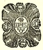 An illustration from Modo di fare horologi portatili a sole, luna, e stelle : sopra colonelle, croci, medaglie, e scatolini, da seruirsene senza l'ago calamitato per diuerse eleuationi di polo (1682)
