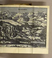 Picture 20 of 25 from Monarchia Hispanica ofte Een reys-beschryvinge, aller koninckrijken, vorstendommen, landen ende steden, door de gantsche werelt verspreyt, en onder der Spaenscher koningen gebiedt staende. (1659), leaf 385