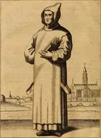 An illustration from Monasticon Anglicanum, or, The history of the ancient abbies, and other monasteries, hospitals, cathedral and collegiate churches in England and Wales. With divers French, Irish, and Scotch monasteries formerly relating to England (1693)