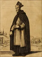 An illustration from Monasticon Anglicanum, or, The history of the ancient abbies, and other monasteries, hospitals, cathedral and collegiate churches in England and Wales. With divers French, Irish, and Scotch monasteries formerly relating to England (1693)