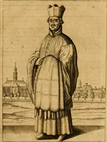 An illustration from Monasticon Anglicanum, or, The history of the ancient abbies, and other monasteries, hospitals, cathedral and collegiate churches in England and Wales. With divers French, Irish, and Scotch monasteries formerly relating to England (1693)