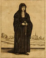 An illustration from Monasticon Anglicanum, or, The history of the ancient abbies, and other monasteries, hospitals, cathedral and collegiate churches in England and Wales. With divers French, Irish, and Scotch monasteries formerly relating to England (1693)