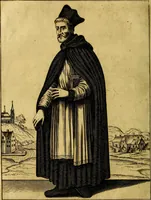 An illustration from Monasticon Anglicanum, or, The history of the ancient abbies, and other monasteries, hospitals, cathedral and collegiate churches in England and Wales. With divers French, Irish, and Scotch monasteries formerly relating to England (1693)