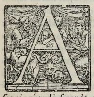 Picture 3 of 50 from Mondi celesti, terrestri et infernali, de gli Academici Pellegrini (1562), leaf 21