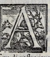 An illustration from Mondi celesti, terrestri et infernali, de gli Academici Pellegrini (1562)
