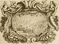 An illustration from Mondo simbolico : formato d'imprese scelte, spiegate, ed illustrate con sentenze ed eruditioni, sacre e profane : in questa impressione da mille e mille parti ampliato (1669)