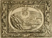 An illustration from Mondo simbolico : formato d'imprese scelte, spiegate, ed illustrate con sentenze ed eruditioni, sacre e profane : in questa impressione da mille e mille parti ampliato (1669)