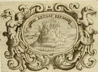An illustration from Mondo simbolico : formato d'imprese scelte, spiegate, ed illustrate con sentenze ed eruditioni, sacre e profane : in questa impressione da mille e mille parti ampliato (1669)
