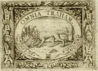 An illustration from Mondo simbolico : formato d'imprese scelte, spiegate, ed illustrate con sentenze ed eruditioni, sacre e profane : in questa impressione da mille e mille parti ampliato (1669)