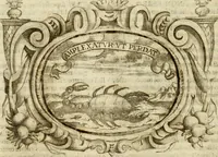 An illustration from Mondo simbolico : formato d'imprese scelte, spiegate, ed illustrate con sentenze ed eruditioni, sacre e profane : in questa impressione da mille e mille parti ampliato (1669)