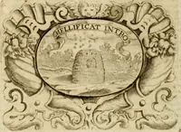An illustration from Mondo simbolico : formato d'imprese scelte, spiegate, ed illustrate con sentenze ed eruditioni, sacre e profane : in questa impressione da mille e mille parti ampliato (1669)