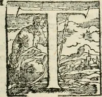 An illustration from Mondo simbolico : formato d'imprese scelte, spiegate, ed illustrate con sentenze ed eruditioni, sacre e profane : in questa impressione da mille e mille parti ampliato (1669)