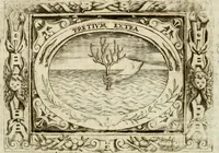 An illustration from Mondo simbolico : formato d'imprese scelte, spiegate, ed illustrate con sentenze ed eruditioni, sacre e profane : in questa impressione da mille e mille parti ampliato (1669)