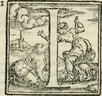 An illustration from Mondo simbolico : formato d'imprese scelte, spiegate, ed illustrate con sentenze ed eruditioni, sacre e profane : in questa impressione da mille e mille parti ampliato (1669)