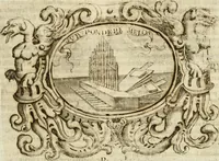An illustration from Mondo simbolico : formato d'imprese scelte, spiegate, ed illustrate con sentenze ed eruditioni, sacre e profane : in questa impressione da mille e mille parti ampliato (1669)