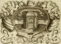 An illustration from Mondo simbolico : formato d'imprese scelte, spiegate, ed illustrate con sentenze ed eruditioni, sacre e profane : in questa impressione da mille e mille parti ampliato (1669)