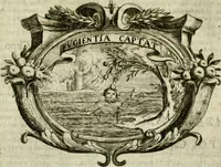 An illustration from Mondo simbolico : o sia vniversita d'imprese scelte, spiegate, ed' illvstrate con sentenze, ed eruditioni sacre, e profane (1653)