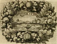 An illustration from Mondo simbolico : o sia vniversita d'imprese scelte, spiegate, ed' illvstrate con sentenze, ed eruditioni sacre, e profane (1653)