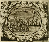 An illustration from Mondo simbolico : o sia vniversita d'imprese scelte, spiegate, ed' illvstrate con sentenze, ed eruditioni sacre, e profane (1653)