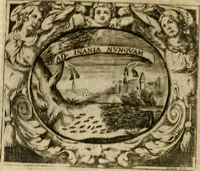 An illustration from Mondo simbolico : o sia vniversita d'imprese scelte, spiegate, ed' illvstrate con sentenze, ed eruditioni sacre, e profane (1653)