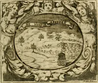 An illustration from Mondo simbolico : o sia vniversita d'imprese scelte, spiegate, ed' illvstrate con sentenze, ed eruditioni sacre, e profane (1653)