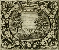 An illustration from Mondo simbolico : o sia vniversita d'imprese scelte, spiegate, ed' illvstrate con sentenze, ed eruditioni sacre, e profane (1653)
