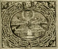 An illustration from Mondo simbolico : o sia vniversita d'imprese scelte, spiegate, ed' illvstrate con sentenze, ed eruditioni sacre, e profane (1653)
