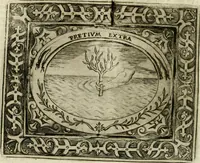 An illustration from Mondo simbolico : o sia vniversita d'imprese scelte, spiegate, ed' illvstrate con sentenze, ed eruditioni sacre, e profane (1653)