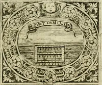 An illustration from Mondo simbolico : o sia vniversita d'imprese scelte, spiegate, ed' illvstrate con sentenze, ed eruditioni sacre, e profane (1653)