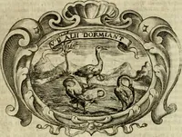 An illustration from Mondo simbolico, o sia, Vniuersita' d'imprese scelte, spiegate, ed' illustrate con sentenze ed eruditioni sacre e profane (1653)