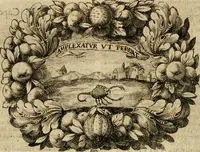 An illustration from Mondo simbolico, o sia, Vniuersita' d'imprese scelte, spiegate, ed' illustrate con sentenze ed eruditioni sacre e profane (1653)