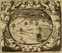An illustration from Mondo simbolico, o sia, Vniuersita' d'imprese scelte, spiegate, ed' illustrate con sentenze ed eruditioni sacre e profane (1653)