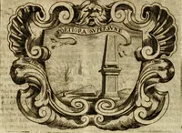 An illustration from Mondo simbolico, o sia, Vniuersita' d'imprese scelte, spiegate, ed' illustrate con sentenze ed eruditioni sacre e profane (1653)