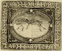 An illustration from Mondo simbolico, o sia, Vniuersita' d'imprese scelte, spiegate, ed' illustrate con sentenze ed eruditioni sacre e profane (1653)