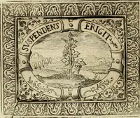 An illustration from Mondo simbolico, o sia, Vniuersita' d'imprese scelte, spiegate, ed' illustrate con sentenze ed eruditioni sacre e profane (1653)