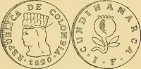 An illustration from Monetario americano (ilustrado) clasificado (1892)