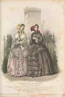 An illustration from Le moniteur de la mode : journal du monde élégant (1851)
