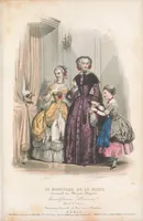 An illustration from Le moniteur de la mode : journal du monde élégant (1851)