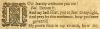 An illustration from Monsieur Thomas : a comedy : acted at the Private House in Blacke Fryers (1639)