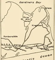 An illustration from A Montauk cemetery at Easthampton, Long island (1920)
