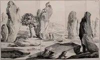 An illustration from Monumens celtiques; ou, Recherches sur le culte des pierres, précédées d'une notice sur les Celtes et sur les druides, et suivies d'étymologies celtiques (1805)
