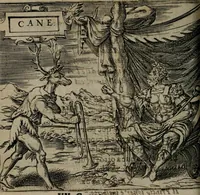 An illustration from Monumenta emblematorum Christianorum virtutum : tum politicarum, tum oeconomicarum chorum centuria una adumbrantia. ... (1619)