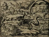 An illustration from Monumenta emblematorum Christianorum virtutum : tum politicarum, tum oeconomicarum chorum centuria una adumbrantia. ... (1619)