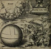 An illustration from Monumenta emblematorum Christianorum virtutum : tum politicarum, tum oeconomicarum chorum centuria una adumbrantia. ... (1619)
