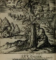 An illustration from Monumenta emblematorum Christianorum virtutum : tum politicarum, tum oeconomicarum chorum centuria una adumbrantia. ... (1619)