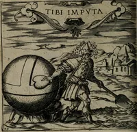 An illustration from Monumenta emblematorum Christianorum virtutum : tum politicarum, tum oeconomicarum chorum centuria una adumbrantia. ... (1619)