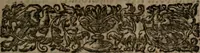 An illustration from Monumenta emblematorum Christianorum virtutum : tum politicarum, tum oeconomicarum chorum centuria una adumbrantia. ... (1619)